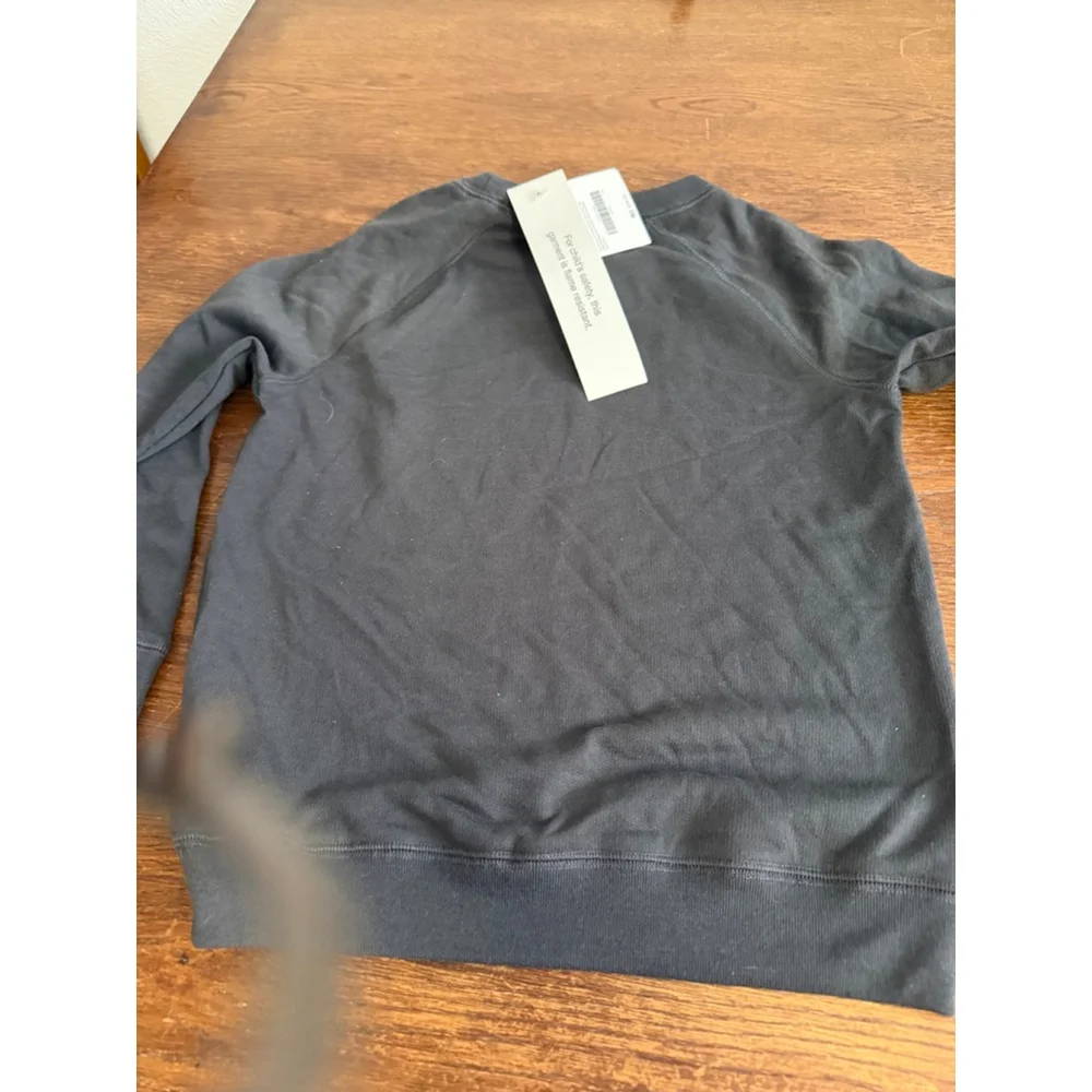 Gymboree Girls Sweatshirt Size 5-6 Count Your Lucky Stars Gray NWT
